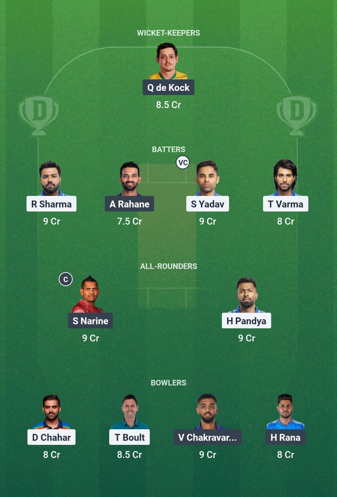MI vs KKR Dream11 Prediction Today Match 12 Playing XI IPL 2025 Small League Team