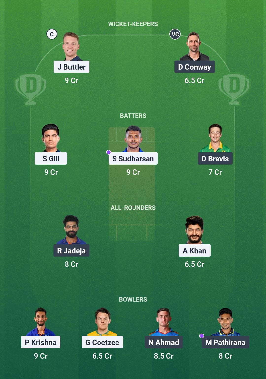GT vs CHE Dream11 Prediction Today Match 67 Playing XI IPL 2025 Grand League Team