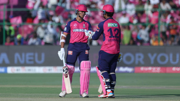 Among all the opening pairs with at least five IPL innings together, Jaiswal and Suryavanshi have the third-best run rate (12.41).