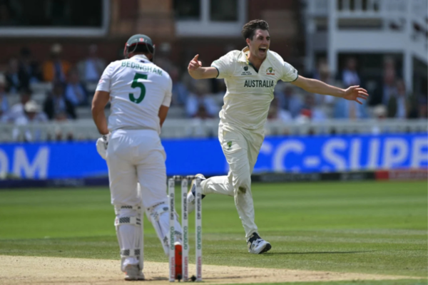 Pat Cummins Gives A Strong Reply To James Anderson On-Field in WTC 2025 Final To Shut Down Comparisons vs Kagiso Rabada