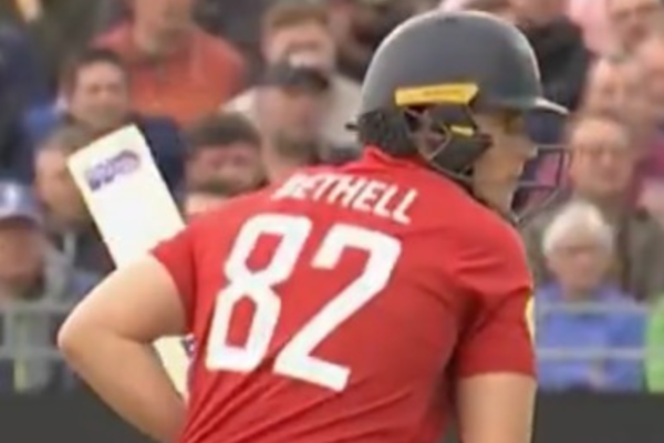 RCB Sensation Jacob Bethell Obliges To Crowd Demand, Smashes 'Six for Grandma' in ENG vs WI T20I [WATCH]