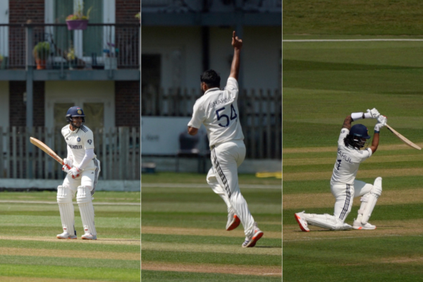 KL Rahul, Shubman Gill Slam Half-Centuries, Shardul Thakur Finds Wickets in India vs India A Clash Ahead of England Tests
