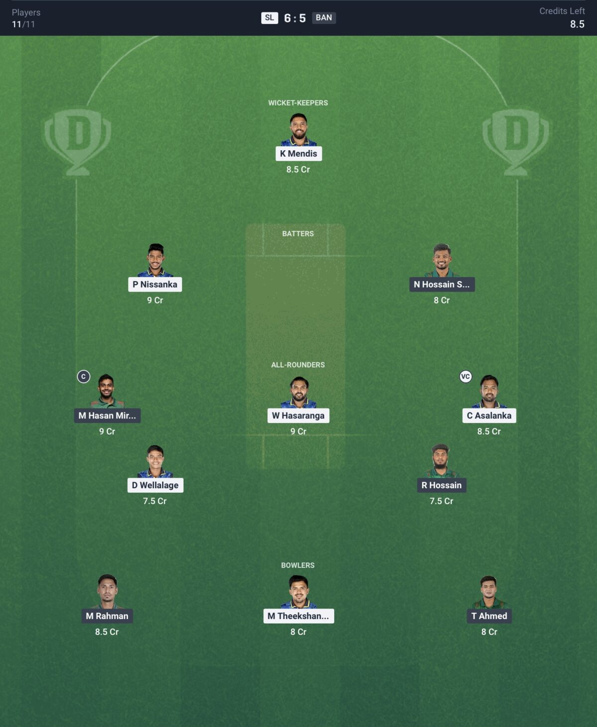 SL vs BAN Dream11 Prediction Today, 1st ODI Match Playing XI, Fantasy Cricket Tips, Team, and Pitch Report