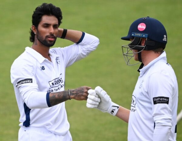 tialk varma hampshire vs worcestershire county championship 2025