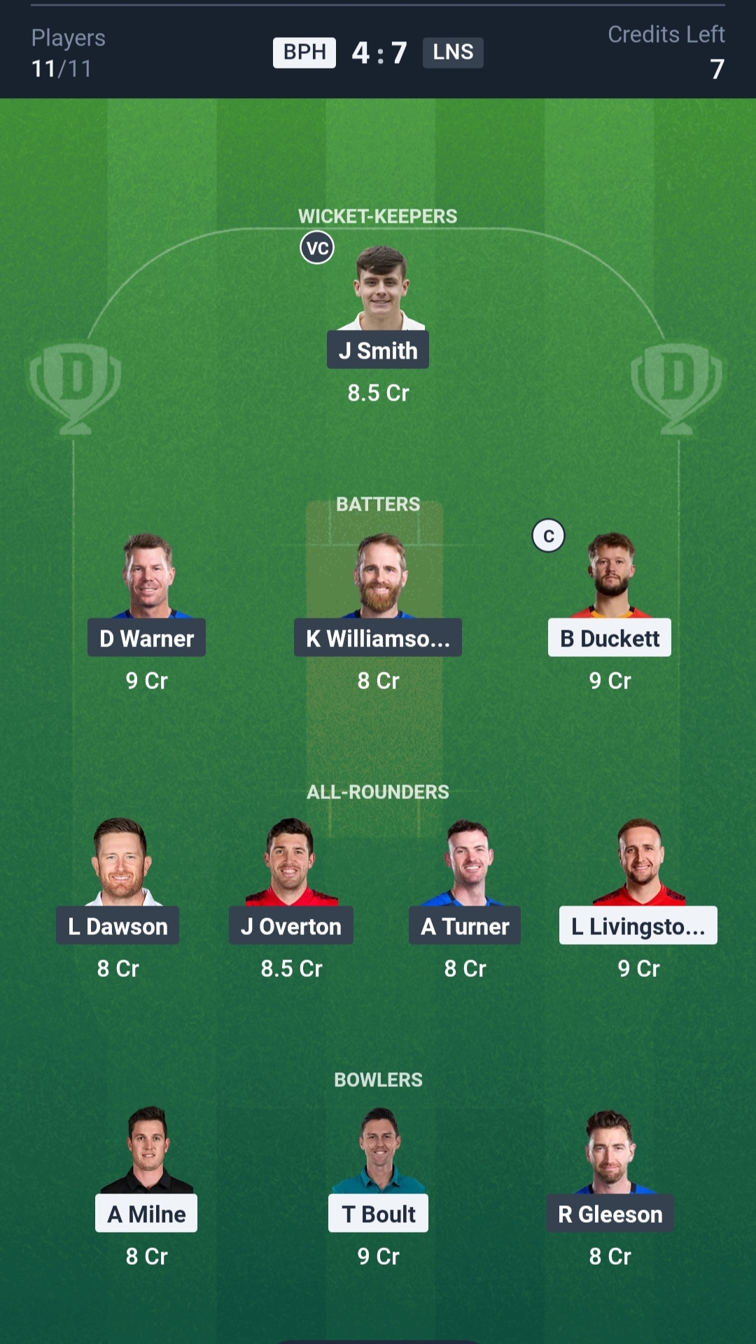 BPH vs LNS Dream11 Prediction Today The Hundred 2025 Match 18 Playing XI Grand League Team