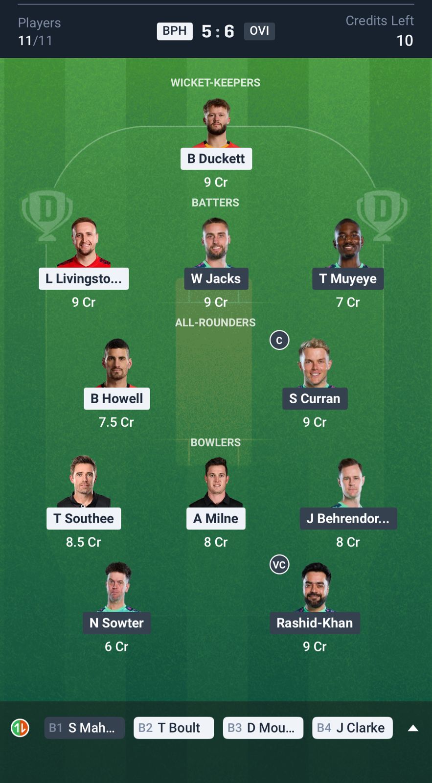 BPH vs OVI Dream11 Prediction The Hundred 2025 Match 10