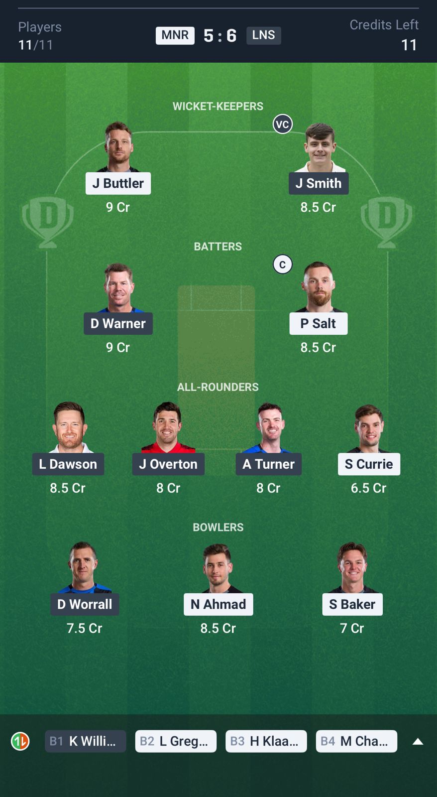 MNR vs LNS Dream11 Prediction The Hundred 2025 Match 9