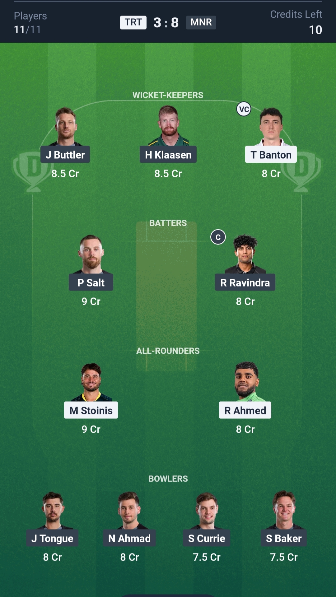 TRT vs MNR Dream11 Prediction Today The Hundred 2025 Match 20 Playing XI Grand League Team