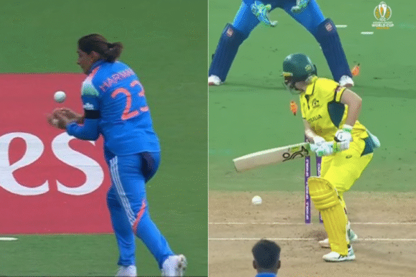 Harmanpreet Kaur Drops Alyssa Healy, But Kranti Gaud Steps In To Clean Up Australia Skipper In Women's World Cup 2025 Semi-Final [WATCH]
