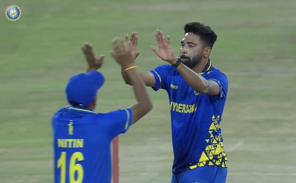 Out of India T20I Side, Mohammed Siraj Puts Up POTM Performance in SMAT 2025 Ahead of T20 World Cup 2026